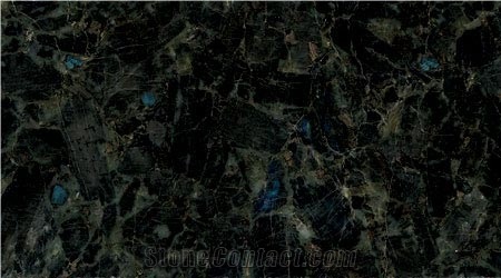 Volga Blue Granite Slabs & Tiles, Ukraine Blue Granite