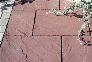 Mandana Red Natural Sandstone Paving