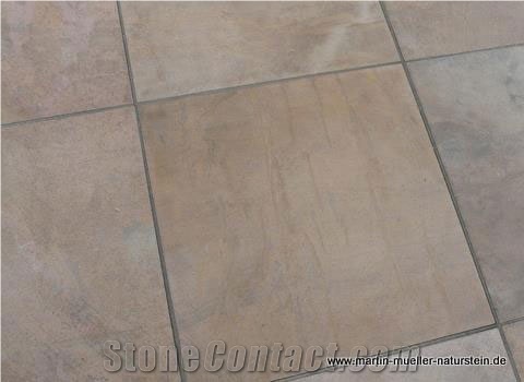 Beige Sandstone Floor Pavement