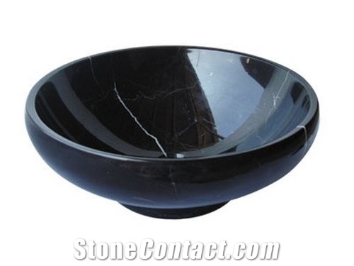 China Marquina Black Marble Sinks & Basins