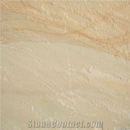 Mint Dhari Sandstone Slabs & Tiles, India Beige Sandstone
