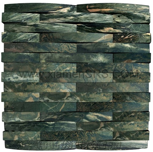 Dragon Green Marble Mosaic