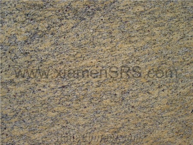 Santa Cecilia Granite Tile, Brazil Yellow Granite