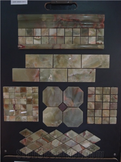 Onyx, Marble Mosaic Wall and Floor Tiles