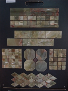 Onyx, Marble Mosaic Wall and Floor Tiles