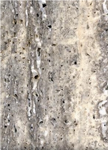 Smoked Yazd Travertine Slabs & Tiles, Iran Grey Travertine