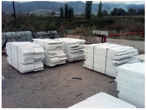 Thassos Snow White Marble Tiles