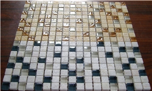Marble and Glass Mix Mosaic