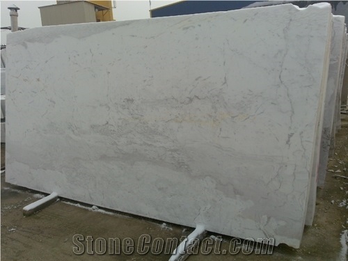 Volakas White Marble Slabs, Greek White Marble