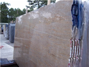 Ghibli Granite Slabs, India Beige Granite