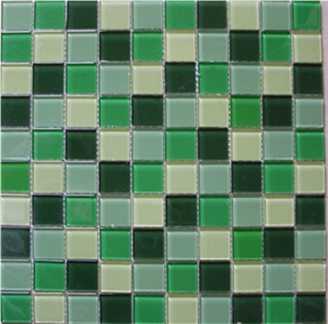 Green Glass Mosaic