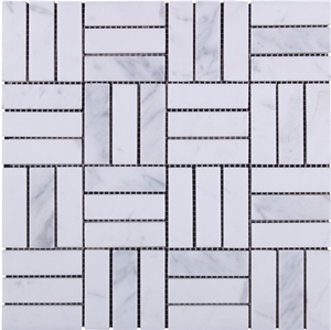 White Stylish Marble Mosaic