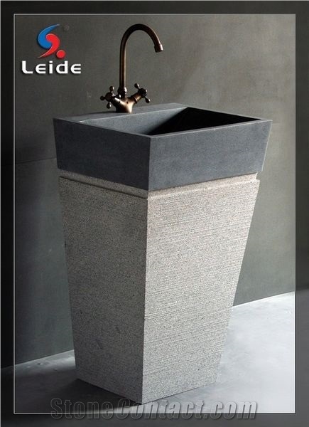 G654 Granite Pedestal Sink