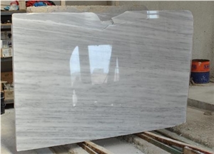 Kavala Semi White Marble Slab, Greece White Marble
