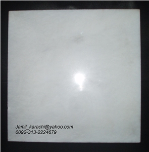 Classic White Marble Slabs & Tiles, Pakistan White Marble