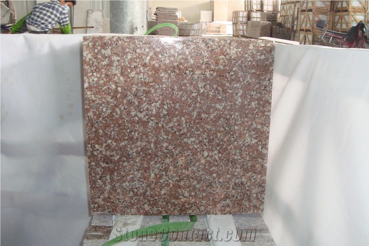 G687 Granite Slabs & Tiles, China Red Granite/Peach Red Granite Tiles