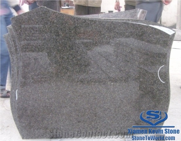 Nero Impala Granite Headstone