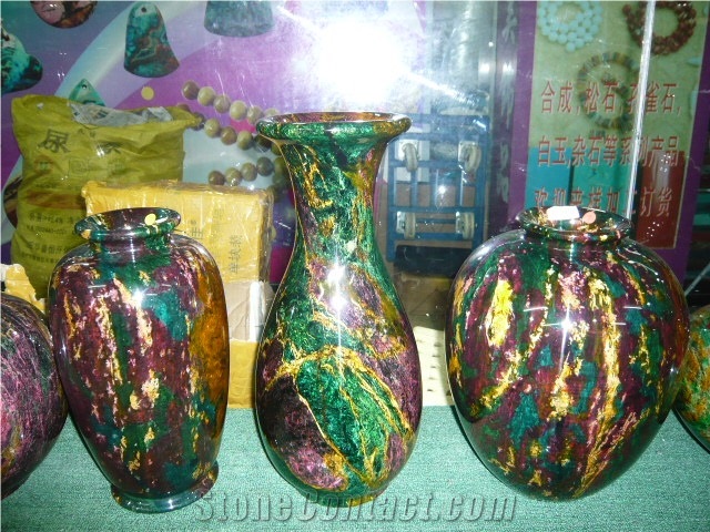 Green Jadeite Vase