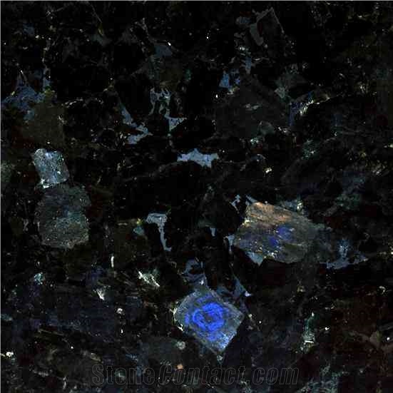 Black Labradorite, Blue Volga Granite, Black Labrairit ,blue Volga Granite Slabs & Tiles