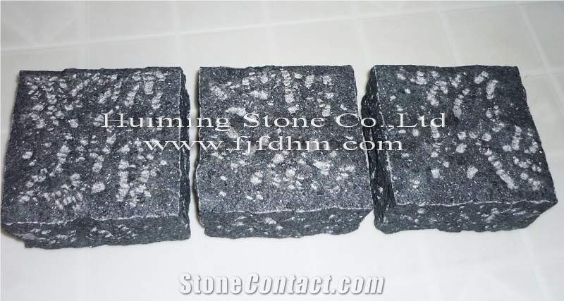 China Basalt Cubes Cobble Stone