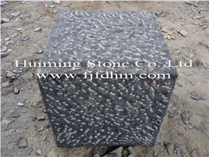 G684 Black Granite Cobble Stone
