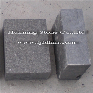 G684 Flamed Black Cubicstone Granite
