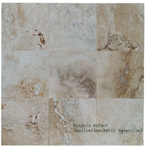 Medium Travertine Tiles & Slabs, Swallow Travertine (Beige Travertine) Flooring Tiles, Walling Tiles