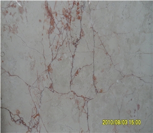 Beige Rose Marble Tile Polished, Turkey Beige Marble Slabs Machine Cutting Panel for Bathroom Wall Cladding,Floor Stepping Interior