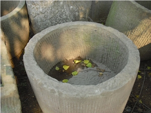 Antique Stone Flower Pots