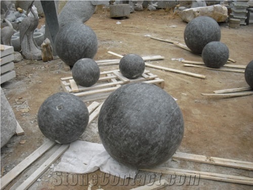 Black Granite Sphere Balls