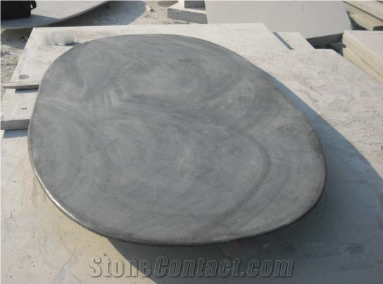 China Blue Limestone Tabletops