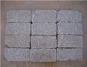 G354 Red Granite Pavings