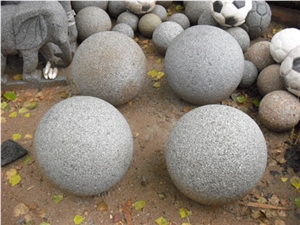 Grey Granite Fountain Balls