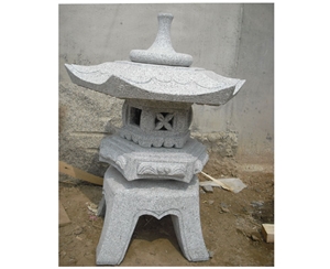 Grey Granite Lanterns