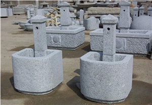 Grey Granite Water Features