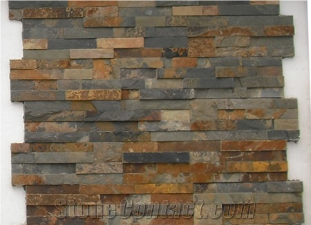 Rust Slate Wall Cultured Stone
