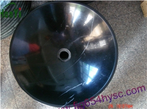 Black Marble Wash Basin