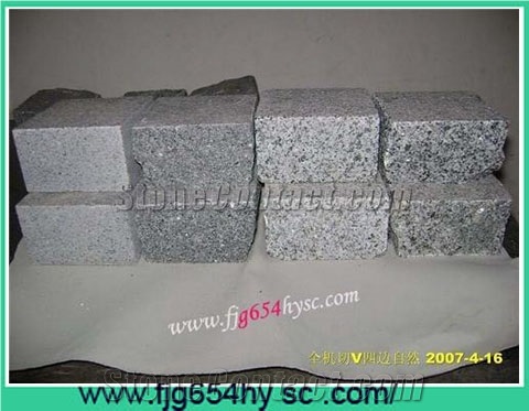 Chinese Black Granite G654 Cubestone