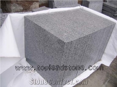 Grey White Fangshan Granite Tile