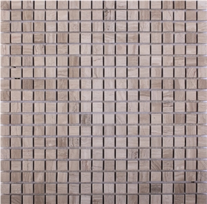 Grey Wood Grain Marble Mosaic