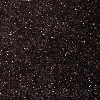 Black Galaxy Granite Slabs and Tiles