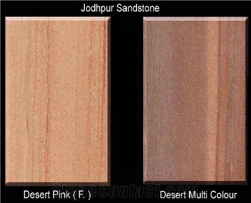 Jodhpur Pink Sandstone Slabs & Tiles