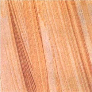 Teak Wood Sandstone Slabs & Tiles, India Yellow Sandstone