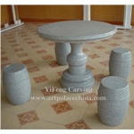 Stone Table and Stone Bench