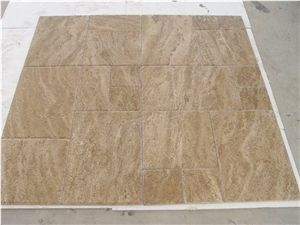 Trabella Corilus Travertine Slabs & Tiles, Turkey Beige