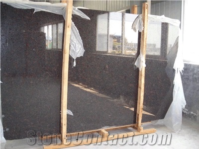 Tan Brown Granite Slabs, India Brown Granite