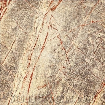 Rainforest Gold Marble (Mb6041) Slabs & Tiles, India Brown Marble