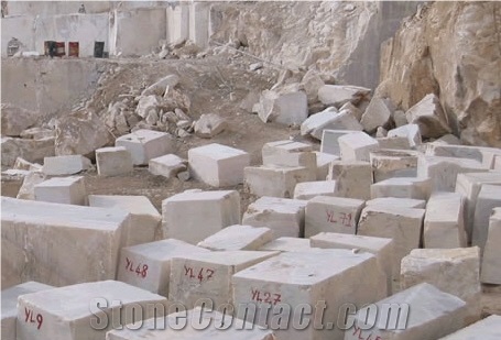 Crema Marfil Marble Blocks, Spain Beige Marble