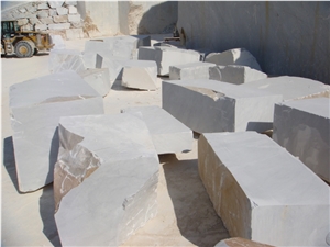 Bianco Carrara Marble Block, Italy White Marble
