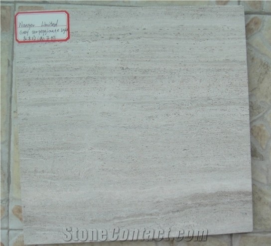White Wood Grain Marble Slabs & Tiles, China White Marble from China